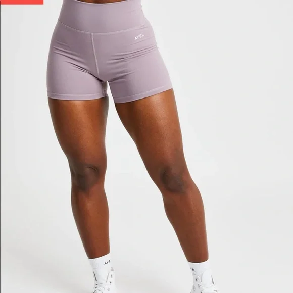 ABYL Core Shorts (M) - lavender & asphalt grey, $20 for both. - Picture 2 of 2